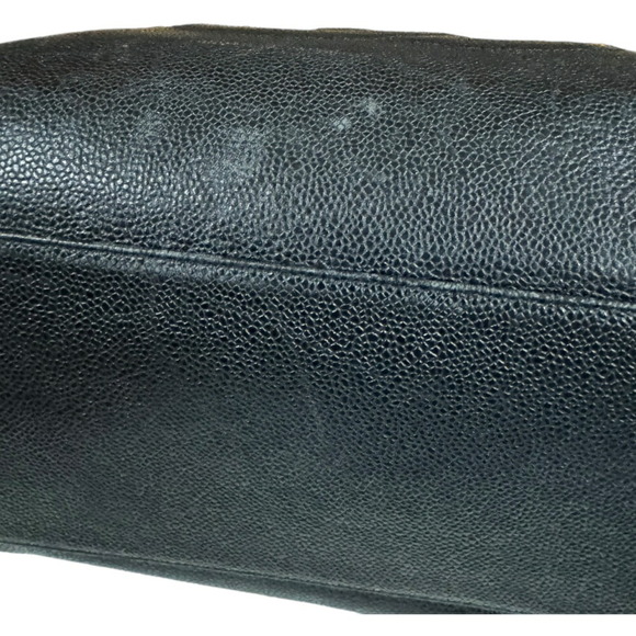 CHANEL Shoulder Bag Caviar Skin Black - Picture 9 of 13